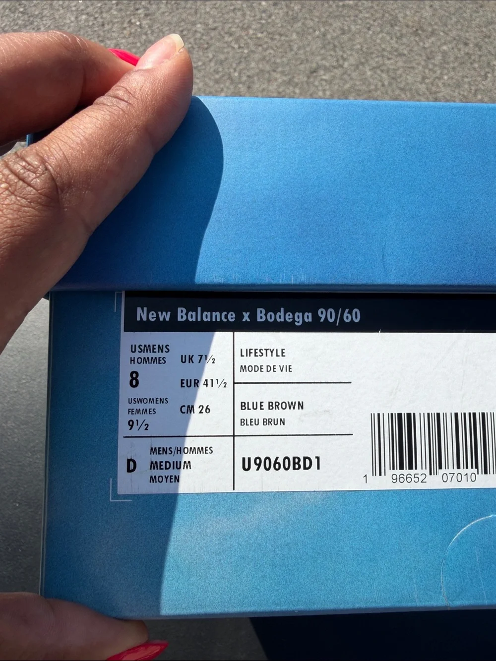 New Balance chunky retro